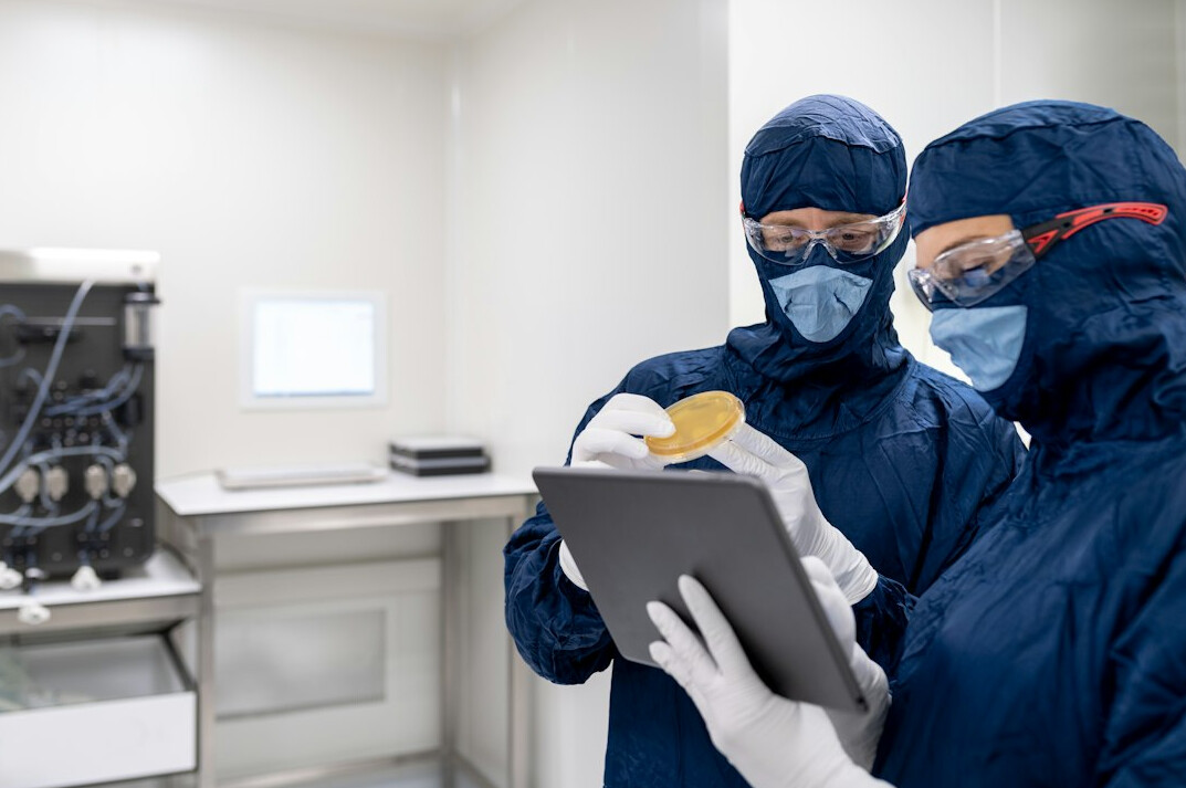 investigators reviewing evidence